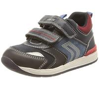 Geox B Rishon Boy B, Primeros Pasos para Bebé Niño, Multicolor (Dk Navy/Dk Red), 21 EU