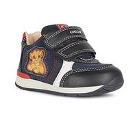 Geox B Rishon Boy C, Primeros Pasos Bebé-Niños, Multicolor Dk Navy Red, 22 EU