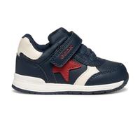 Geox B Rishon Boy, First Walker Shoe Bebé-Niños, Azul Marino, 22 EU