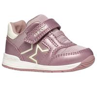 Geox B RISHON Girl A, Zapatillas Bebé-Niñas, Rosa, 18 EU