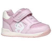 Geox B RISHON Girl A, Zapatillas Bebé-Niñas, Pink/Off White, 24 EU