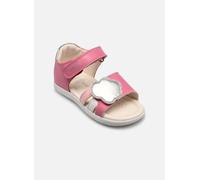 Geox B Sandal Alul Girl A, Sandalia Bebé-Niñas, Dk Pink Silver, 24 EU