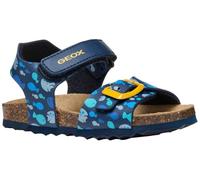 Geox - B SANDAL CHALKI BOY, Sandalia Bebé - Joven, Navy/Yellow,