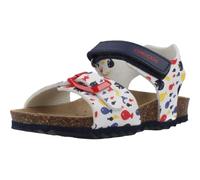Geox - B SANDAL CHALKI BOY, Sandalia Bebé - Joven, White/Red,