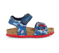 Geox B Sandal Chalki Boy, Sandalia Bebé-Niños, Azul Marino, 21 EU