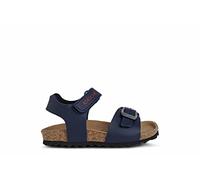Geox B Sandal Chalki Boy, Sandalia Bebé-Niños, Multicolor Navy Dk Red, 22 EU
