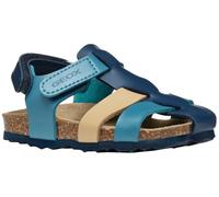 Geox B Sandal CHALKI Boy, Sandalia Bebé-Niños, Navy/Camel, 20 EU