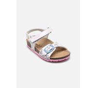 Geox - B SANDAL CHALKI GIRL, Sandalia Bebé - Mädchen, White,