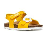 Geox - B SANDAL CHALKI GIRL, Sandalia Bebé - Mädchen, Yellow,