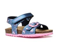 Geox B Sandal CHALKI Girl, Sandalia Bebé-Niñas, Navy, 24 EU