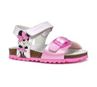 Geox B Sandal CHALKI Girl, Sandalia Bebé-Niñas, White/Pink, 23 EU