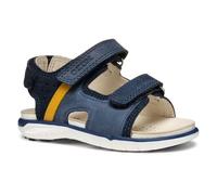 Geox - B SANDAL DELHI BOY A, Sandalia Niños, Dk Navy/Dk Yellow,