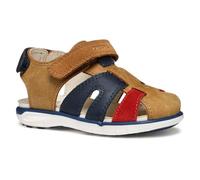 Geox - B SANDAL DELHI BOY A, Sandalia Niños, Whisky/Red,