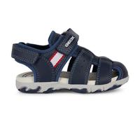 Geox B Sandal Flaffee Boy, Sandalia Bebé-Niños, Azul Marino, 23 EU