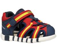 Geox B Sandal IUPIDOO Boy, Sandalia Bebé-Niños, Navy/Red, 23 EU