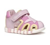 Geox - B Sandal IUPIDOO Gir, Sandalia Bebé - Mädchen, Pink/Lt Yellow,