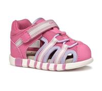 Geox B Sandal IUPIDOO Gir, Sandalia Bebé-Niñas, Dk Pink/Lilac, 24 EU