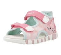 Geox B Sandal IUPIDOO Gir, Sandalia Bebé-Niñas, Salmon/White, 23 EU