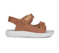 Geox B Sandal Lightfloppy, Sandalia Bebé-Niños, Tobacco, 24 EU