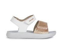 Geox B Sandal Lightfloppy, Sandalia Niñas, Oro Blanco, 26 EU