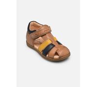 Geox B Sandal Macchia Boy, Sandalia Bebé-Niños, Whisky Navy, 20 EU