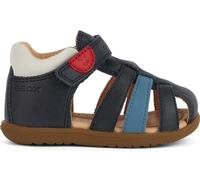 Geox B Sandal Macchia Boy, Sandalia Bebé-Niños, Navy Lt Blue, 19 EU