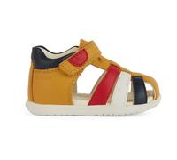 Geox B Sandal Macchia Boy, Sandalia Bebé-Niños, Ochreyellow Multicol, 19 EU