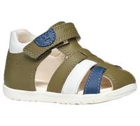 Geox B Sandal MACCHIA Boy, Sandalia Bebé-Niños, Pistachio/White, 24 EU
