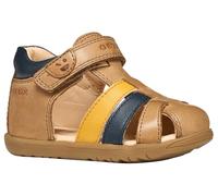 Geox B Sandal Macchia Boy, Sandalia Bebé-Niños, Whisky Navy, 19 EU