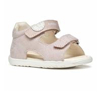 Geox B Sandal MACCHIA Gir, Sandalia Bebé-Niñas, Rose/Off White, 24 EU