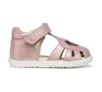 Geox Sandalia para bebé niña B Macchia Gir, LT Rose, talla 21 EU