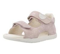 Geox B Sandal MACCHIA Gir, Sandalia Bebé-Niñas, Rose/Off White, 24 EU