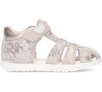 Geox - B SANDAL MACCHIA GIR, Sandalia Niñas, Beige/Lt Gold,