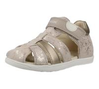 Geox B Sandal Macchia Gir, Sandalia Bebé-Niñas, Beige Platinum, 23 EU