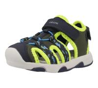 Geox B Sandal Multy Boy B, Sandalia, Pistachio/Navy, 26 EU