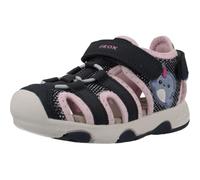 Geox B Sandal Multy Girl, Sandalia Niñas, Navy/Lt Pink, 26 EU