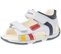 Geox B Sandal Tapuz Boy A, Primeros Pasos para Bebé Niño, Blanco (White), 18 EU