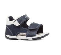 Geox B Sandal Tapuz Boy B, Sandalia, Azul Marino/Blanco (Navy White), 21 EU