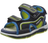 Geox B Sandal Todo Boy A, Sandalias para Bebé Niño, Multicolor (Navy/Lime), 23 EU
