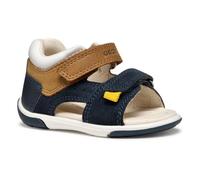 Geox - B SANDAL ZAPITO BOY, Sandalia Bebé - Joven, Navy/Caramel,