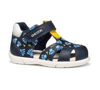 Geox - B SANDAL ZAPITO BOY, Sandalia Bebé - Joven, Navy/Ochre,