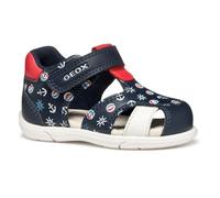 Geox B Sandal ZAPITO Boy, Sandalia Bebé-Niños, Navy/Red, 22 EU