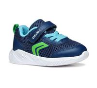 Geox B SPRINTYE Boy C, Zapatillas, Navy/Lt Green, 27 EU