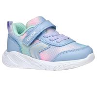 Geox B SPRINTYE Girl D, Zapatillas Bebé-Niñas, Sky/Multicolor, 23 EU