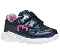 Geox B Sprintye Girl, Zapatillas Bebé-Niñas, Azul Marino, 20 EU