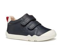 Geox B STEPPIEUP Boy A, Zapatillas Bebé-Niños, Navy/Red, 20 EU