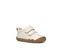 Geox B STEPPIEUP Girl A, Zapatillas Bebé-Niñas, Blanco Crema, 21 EU