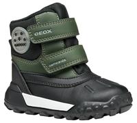 Geox B Trekkyup Boy B ABX, Bota de Tobillo Bebé-Niños, Dk Green Black, 21 EU