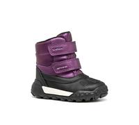 Geox B Trekkyup Girl B AB, Bota de Tobillo Bebé-Niñas, Granate, 24 EU