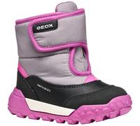 Geox B Trekkyup Girl B AB, Bota de Tobillo Bebé-Niñas, Negro y Gris, 23 EU